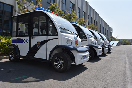 電動巡邏車前置前驅系統的優點